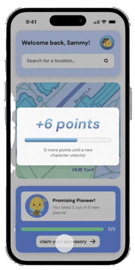 Incentive system wireframe