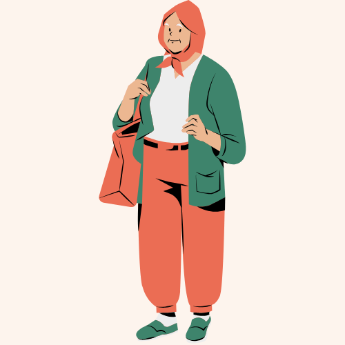 simple drawing of a person standing